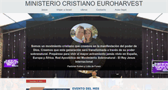 Desktop Screenshot of euroharvest.org
